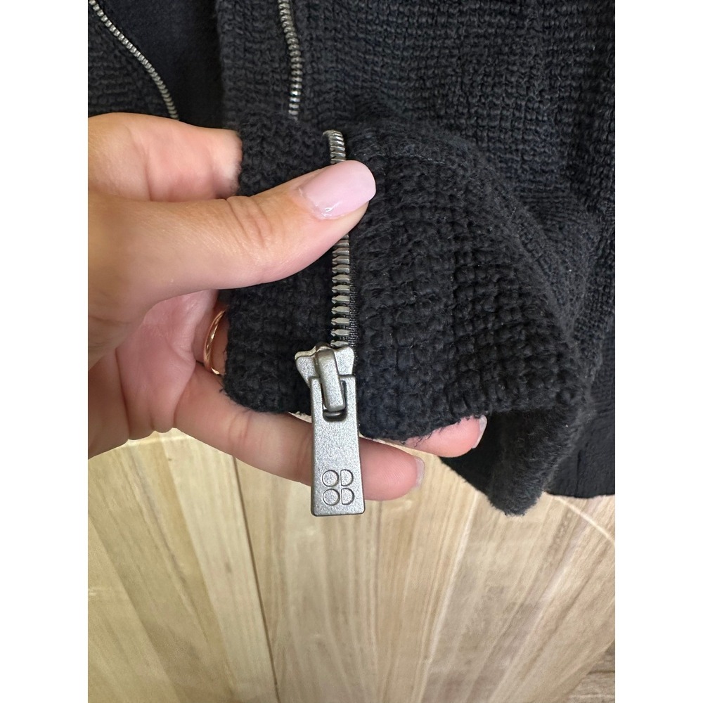 Sweaty‎ Betty Restful Boucle Jacket Full Zip Pockets Cozy Size M - Picture 10 of 12
